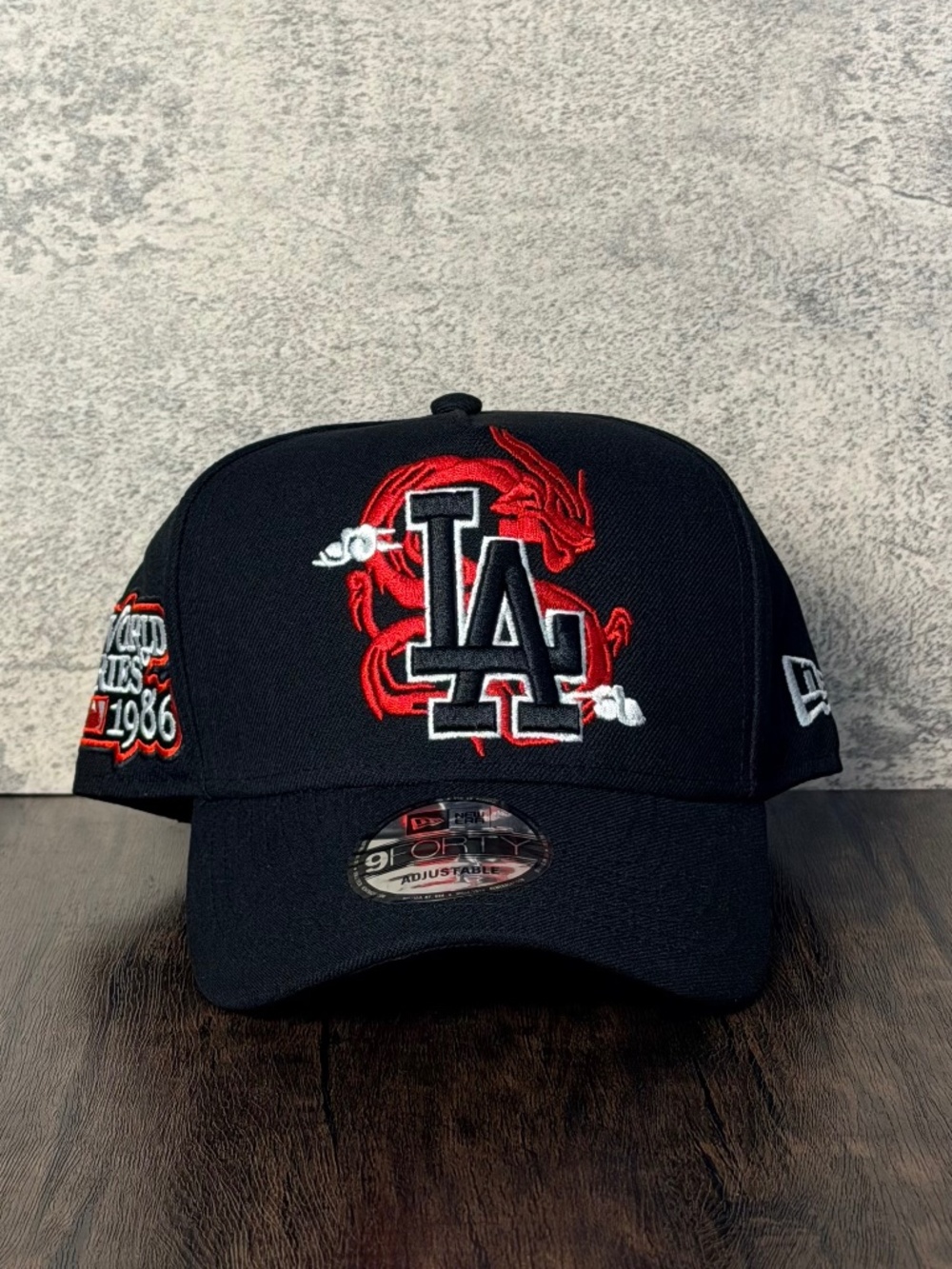 New Era LA Dodgers Dragon 1988 World Series 9FORTY A-Frame Snapback Hat NWT